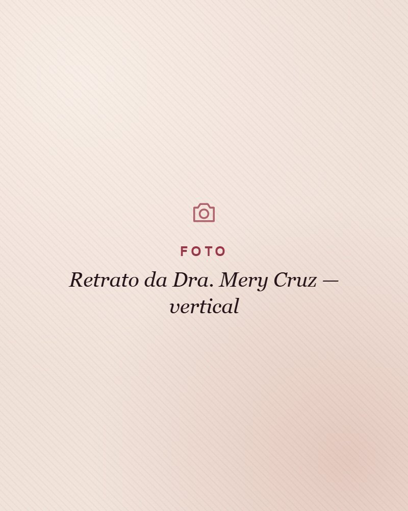 Retrato da Dra. Mery Cruz